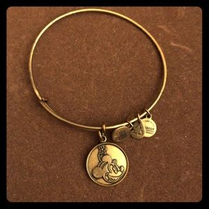 Minni Mouse Gold Alex and Ani Bracelet
